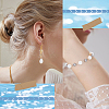 24Pcs 2 Colors 304 Stainless Steel Crystal Rhinestone Connector Charms STAS-SC0006-37-5