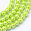 Baking Painted Glass Pearl Bead Strands HY-Q003-3mm-66-1
