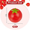 60Pcs PVC Imitation Fruit DJEW-OC0001-49B-2