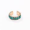 Alloy Rhinestone Cuff Earrings for Women WGFB2B6-09-1