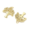 Brass Micro Pave Cubic Zirconia Pendants KK-A282-12G-2