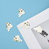 Alloy Enamel Puppy Charms EA514Y-1-6