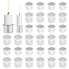 40Pcs 2 Styles Aluminum Candle Cup FIND-PH0004-52-1