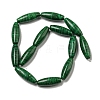 Synthetic Malachite Beads Strands G-B071-D01-01-2