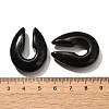 Natural Obsidian Ear Plugs Gauges G-I359-13C-03-3