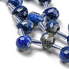 Natural Lapis Lazuli Beads Strands G-H297-B02-02-4