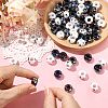 Opaque Acrylic European Beads SACR-CJC0001-37-5
