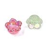 UV Plating Acrylic Bead Caps MACR-L008-11A-2