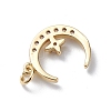 Brass Micro Pave Cubic Zirconia Pendants X-KK-E003-17G-2