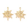 304 Stainless Steel Pendants X-STAS-T065-07G-1