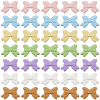 56Pcs 7 Colors Spray Painted Alloy Beads FIND-SC0015-36-1