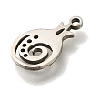 201 Stainless Steel Pendants STAS-R136-01P-04-2