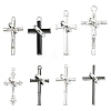 8Pcs 8 Styles Tibetan Style Alloy Big Pendants FIND-CJ0005-85-1