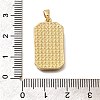 Tarot Card Brass Enamel Pendents KK-R212-02G-05-3