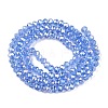 Electroplate Glass Beads Strands LS-EGLA-A044-T3mm-B14-3