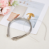 36Pcs Iron Hair Band Findings OHAR-OC0001-11-4