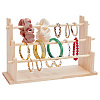 3-Tier Wood Scrunchie Riser Holders ODIS-WH0030-265-1