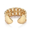 Brass Cuff Rings KK-H741-10G-3