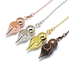 Brass Dowsing Pendulum Big Pendants G-Q165-04-1