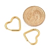 PVD Vacuum Plating 201 Stainless Steel Heart Hoop Earrings EJEW-Q002-03G-5