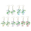 304 Stainless Steel Dangle Earrings EJEW-MZ00587-2