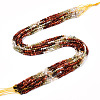 Natural Mixed Gemstone Beads Strands G-D080-A01-02-26-1