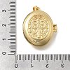 Brass Locket Pendants KK-D431-030A-G-3