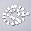 Synthetic Howlite Beads Strands G-G822-01A-2