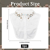 Detachable Polyester Shirt Collars AJEW-WH20816-028-2
