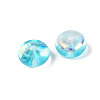 Baking Paint Electroplate Transparent Glass Beads EGLA-Q141-01B-A08-2