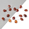 Natural Red Agate(Dyed & Heated) Beads Strands G-A259-A01-02-2