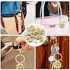 Valentine's Day Brass & 201 Stainless Steel Keychain KEYC-YW00097-01-8