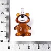 Handmade Lampwork Pendants LAMP-N034-24A-4