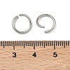 Non-Tarnish 304 Stainless Steel Open Jump Rings X-STAS-E066-08-10mm-4