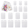  100Pcs 4 Styles Transparent Plastic Zip Lock Bags OPP-TA0001-03-2