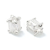 Brass Pave Cubic Zirconia Beads KK-H532-21B-S-1