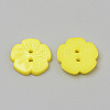 2-Hole Acrylic Buttons BUTT-Q037-08J-2