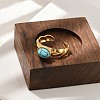 Natural Turquoise Finger Rings LS-RJEW-Q006-01G-G-5