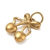 304 Stainless Steel Charms SA-CBA4D1F-03G-A-2