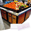 PVC Table Card Display Frame LS-AJEW-WH0252-62-6
