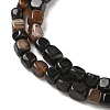 Natural Dragon Veins Agate(Dyed & Heated) Beads Strands G-G177-E13-03-3