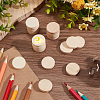50Pcs Undyed Wood Cabochons WOOD-WH0125-09C-4