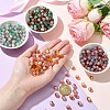 100Pcs Crackle Glass Beads CCG-YW0001-19A-01-5