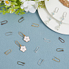 60Pcs 5 Colors Brass Earring Hooks for Earring Designs KK-SP0002-50-3