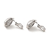Alloy Clip-on Earring Findings FIND-L015-008P-2