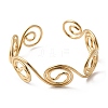 304 Stainless Steel Cuff Bangles for Women LS-BJEW-Z150-01G-01-4