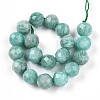 Natural Amazonite Beads Strands G-S345-10mm-25-3