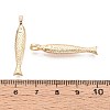 Brass Pendants X-KK-T071-33G-3