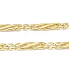 Rack Plating Brass Figaro Chains CHC-CJC0003-01G-3