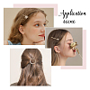 12Pcs 6 Styles Iron Rhinestone Hair Clips PHAR-HS0001-02-6